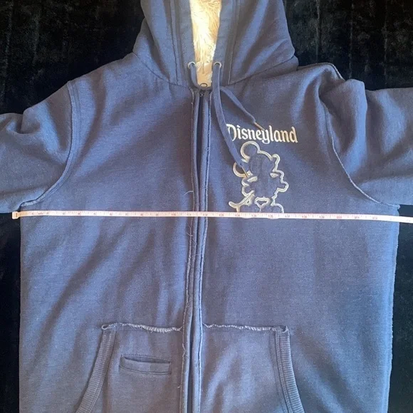 Disney Parks Disneyland 55th Anniversary Sherpa Fur Lined Hoodie - Picture 7 of 12